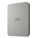 Seagate Lacie Mobile Drive zewnętrzny dysk twarde 1 TB USB Type-C 3.2 Gen 1 (3.1 Gen 1) Srebrny Seagate