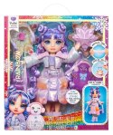 120865-EUC Rainbow High Winter Wonderland Doll- Violet (Purple) Rainbow High