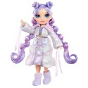 120865-EUC Rainbow High Winter Wonderland Doll- Violet (Purple) Rainbow High