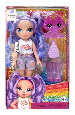 531234-EUC Rainbow High Littles Dolls- Amethyst (Purple) Rainbow High