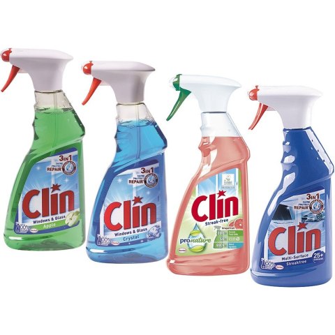 Clin Płyn do szyb Clin 500ml Multi-Surface, MULTI- SURFACE