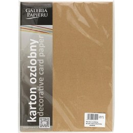 Galeria Papieru Karton ozdobny Galeria Papieru A4/230g Kraft ciemnobeżowy (20)