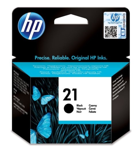 HP 21 oryginalny wkład atramentowy czarny HP