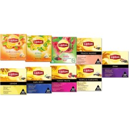 Lipton Herbata Lipton Piramid brzoskwinia i mango (20), BRZOSKWINIA I MANGO