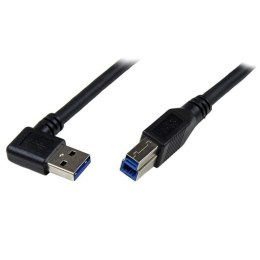 StarTech USB 3.0A - USB 3.0B, 1m kabel USB USB 3.2 Gen 1 (3.1 Gen 1) USB A Micro-USB B Czarny StarTech.com