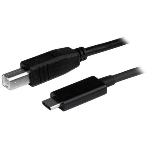 StarTech USB2CB1M kabel USB 1 m USB 2.0 USB C USB B Czarny StarTech.com