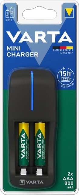 Varta Mini Charger 800 mAh Akumulator do domowego użytku Prąd przemienny Varta