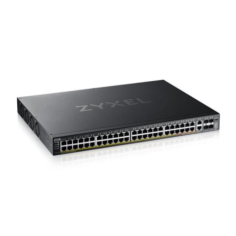 Zyxel XGS2220-54HP Zarządzany L3 Gigabit Ethernet (10/100/1000) Obsługa PoE Zyxel