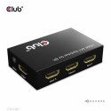 CLUB3D 3 to 1 HDMI 8K60Hz Switch przełącznik KVM Czarny CLUB3D