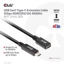 CLUB3D CAC-1529 kabel USB 2 m USB 3.2 Gen 1 (3.1 Gen 1) USB C Czarny CLUB3D