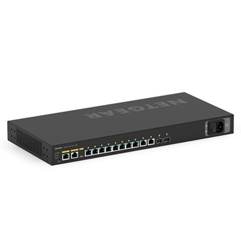 NETGEAR M4250-10G2F Zarządzany L2/L3 Gigabit Ethernet (10/100/1000) Obsługa PoE 1U Czarny NETGEAR