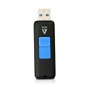 V7 VF38GAR-3E pamięć USB 8 GB USB Typu-A 3.2 Gen 1 (3.1 Gen 1) Czarny, Niebieski V7