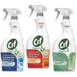 CIF Spray Cif Cleanboost 750ml Uniwersalny Odkamieniacz