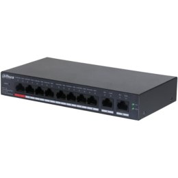 Dahua Technology DH-CS4010-8ET-110 łącza sieciowe Zarządzany L2 Fast Ethernet (10/100) Obsługa PoE Czarny Dahua Technology