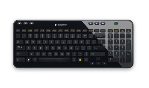 Logitech Wireless Keyboard K360 klawiatura RF Wireless QWERTZ Niemiecki Czarny Logitech