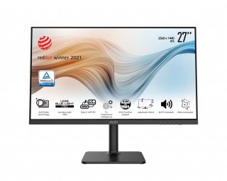 MSI Modern MD272QP 68,6 cm (27") 2560 x 1440 px Quad HD LED Czarny MSI