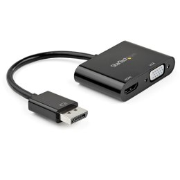 StarTech DP2VGAHD20 adapter kablowy DisplayPort HDMI + VGA (D-Sub) Czarny StarTech.com