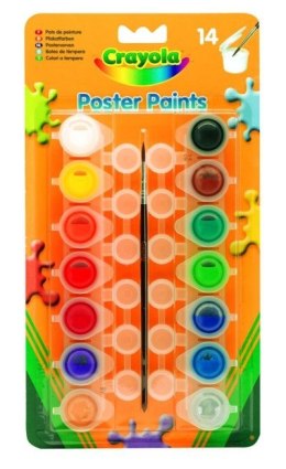 Crayola Farby Plakatowe 14 szt.