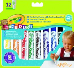 Crayola Flamastry zmywalne mini 12 szt.