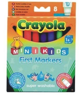 Crayola Flamastry zmywalne mini 8 szt.