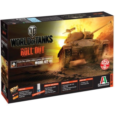 Italeri World of Tanks M24 Chaffee