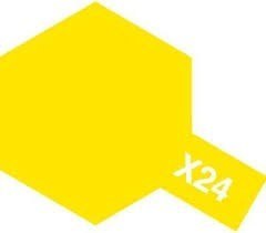 Tamiya Farba Acrylic Mini X-24 Clear Yellow