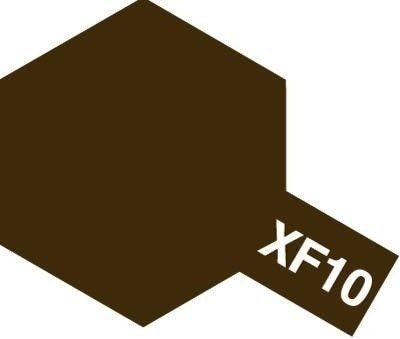 Tamiya Farba Acrylic Mini XF-10 Flat Brown