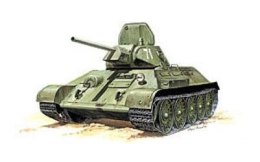 Zvezda ZVEZDA T-34/75 Model z 1 942