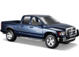 Maisto Model metalowy Dodge Ram Quad Cab 2002 niebieski