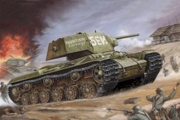 Trumpeter Model plastikowy Soviet KV-1s Ehkranami