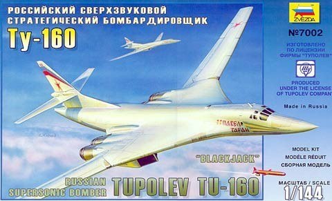 Zvezda ZVEZDA Tupolev TU-160 Bl ackjack