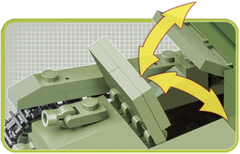 Cobi Klocki Klocki Mała Armia Czołg Lekki 7 TP