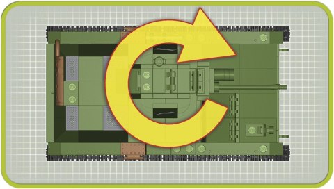 Cobi Klocki Klocki Mała Armia Czołg Lekki 7 TP