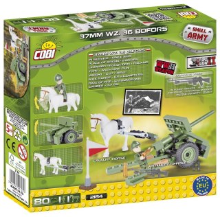 Cobi Klocki Klocki Small Army Bofors 37 mm wz.36 - szwedzka armata przeciwpancerna