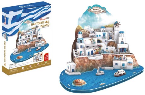 Cubic Fun Puzzle 3D Santorini duży zestaw