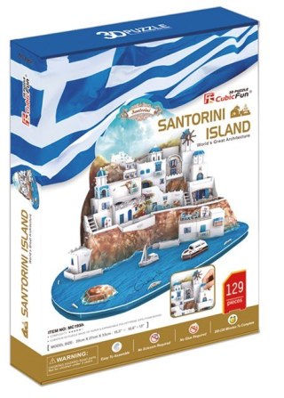 Cubic Fun Puzzle 3D Santorini duży zestaw