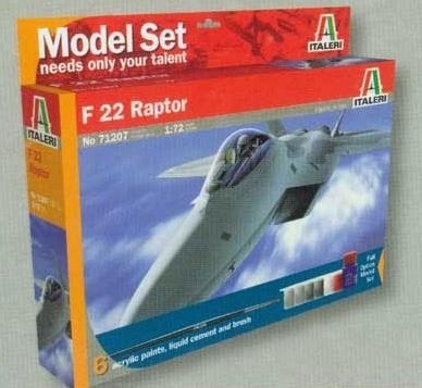 Italeri ITALERI Model set 'home play' F-22