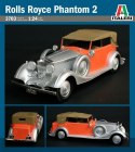 Italeri Model plastikowy Rolls-Royce Phantom II