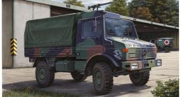 Revell Model plastikowy LKW 2t. tmil gl (Unimog)