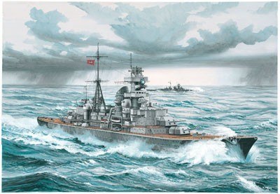 Revell REVELL German Heavy Crui ser Prinz Eugen