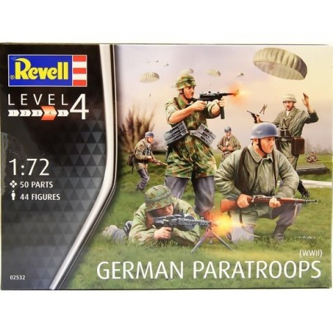 Revell Zestaw figurek German Paratroopers WWII