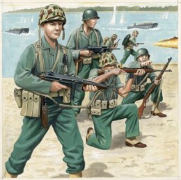 Revell Zestaw figurek US-Marineinfanterie WW II