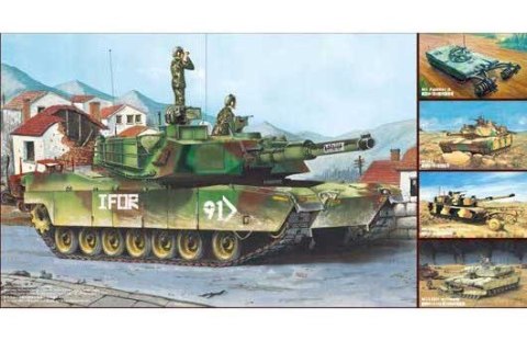 Trumpeter Model plastikowy M1A1/A2 Abrams 5iin1