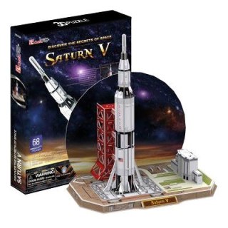 Cubic Fun PUZZLE 3D Rakieta Saturn V