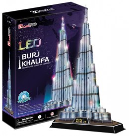 Cubic Fun Puzzle 3D Burj Khalifa (Światło)