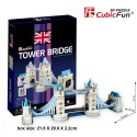 Cubic Fun Puzzle 3D Most Tower Bridge