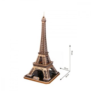 Cubic Fun Puzzle 3D Wieża Eiffel Duży Zestaw