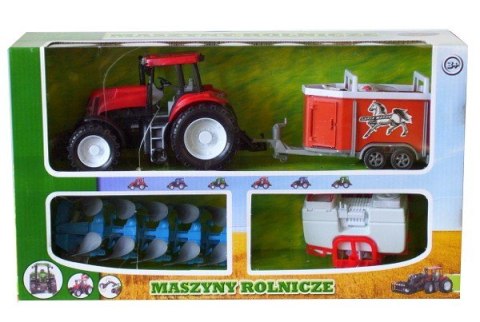 Dromader Traktor + 3 maszyny rolnicze