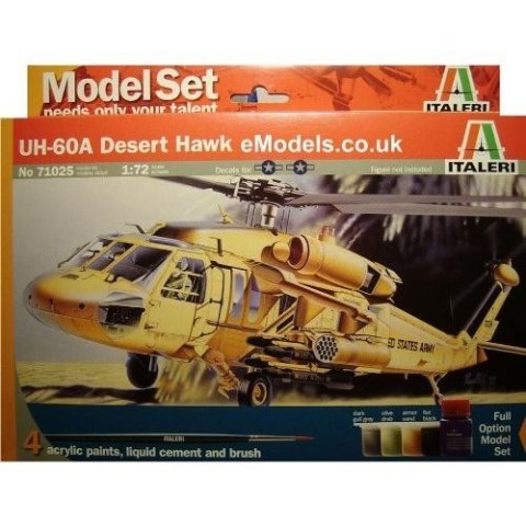 Italeri ITALERI UH-60A Desert Ha wk gift set