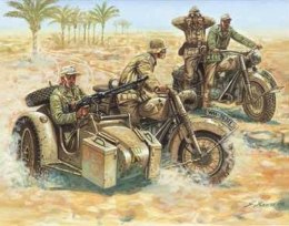 Italeri WWII German Motorcycles